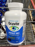 Bausch & Lomb Ocuvite Adult 50+ Eye Vitamin and Mineral Supplement 150 softgels